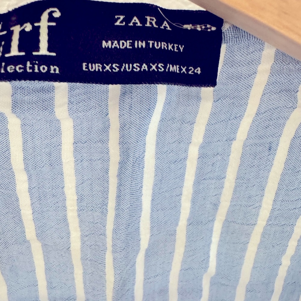 Zara Striped Women's Top - Picture 2 of 4